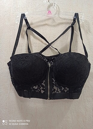 MİORRE Fermuarlı Bralet Sütyen