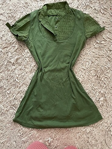 Vintage mini elbise