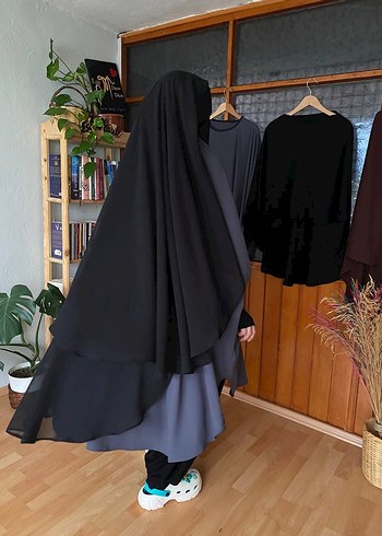 Üç katlı peçe. - Görsel 5