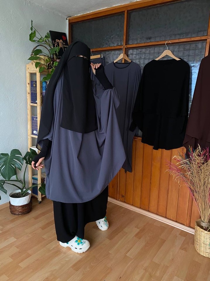 Üç katlı peçe. - Görsel 2