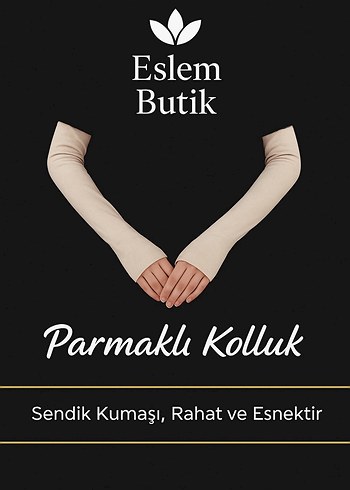 Parmak geçmeli Kolluk Siyah - Görsel 2