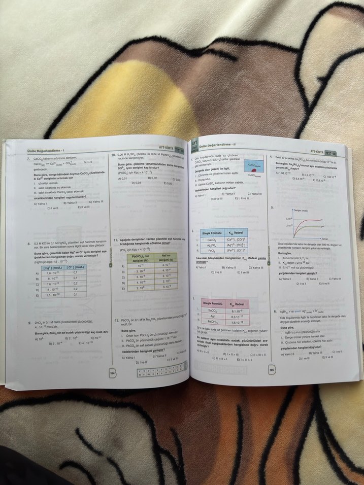 Benim Hocam AYT Kimya Soru Bankası - Görkem Şahin - Görsel 3