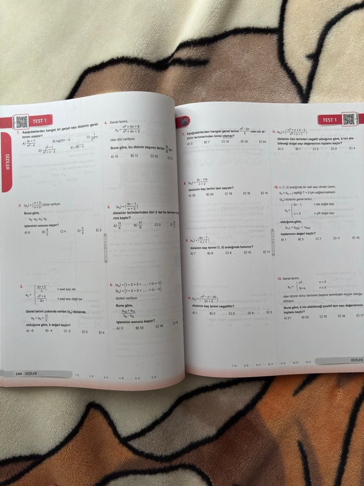 Mert Hoca 90 Günde AYT Matematik Soru Bankası 2024 - Görsel 3