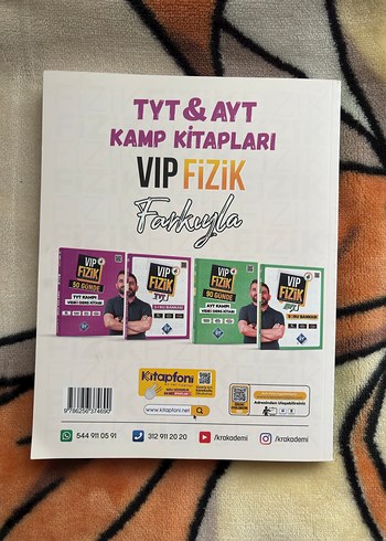 VIP Fizik AYT Soru Bankası - Görsel 2