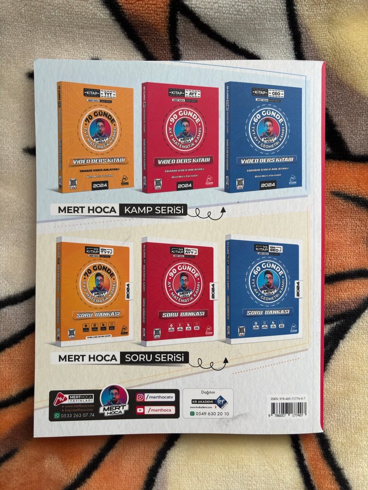 Mert Hoca 2024 AYT Matematik Video Ders Kitabı - Görsel 2
