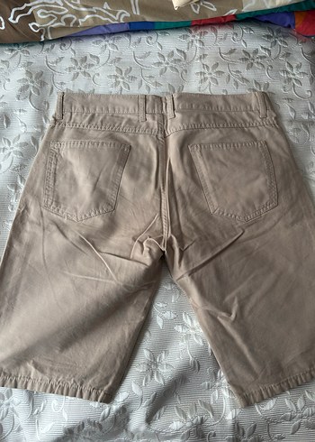 LCW Bej Erkek Kısa Pamuklu Şort/Kapri - Görsel 4