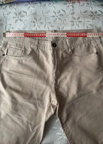 LCW Bej Erkek Kısa Pamuklu Şort/Kapri - Görsel 3