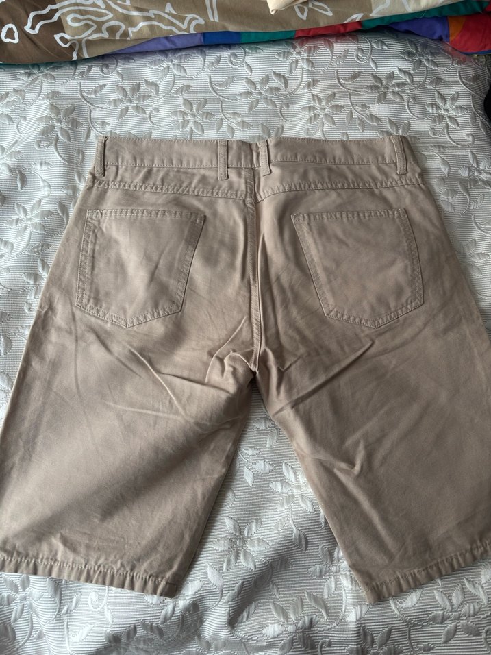 LCW Bej Erkek Kısa Pamuklu Şort/Kapri - Görsel 4