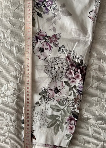 LC Waikiki Kadın Pantolon Çiçek Desenli - Görsel 6
