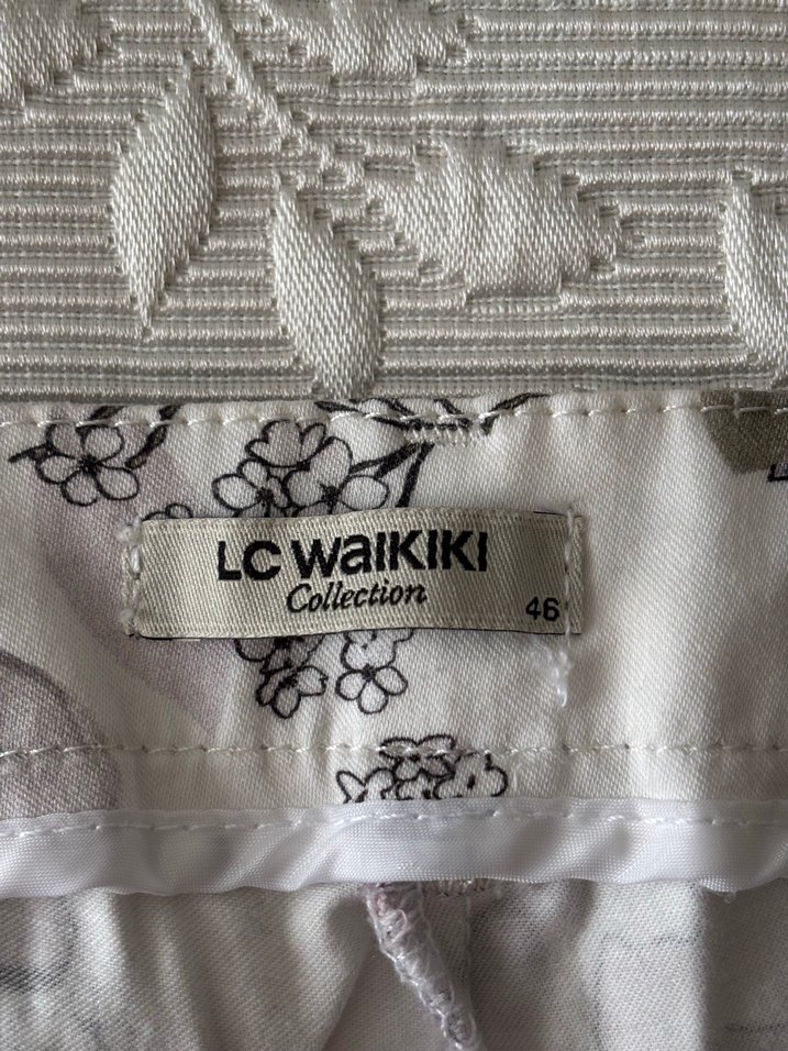 LC Waikiki Kadın Pantolon Çiçek Desenli - Görsel 4