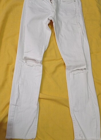 diğer Beden Beyaz kot jean pantolon