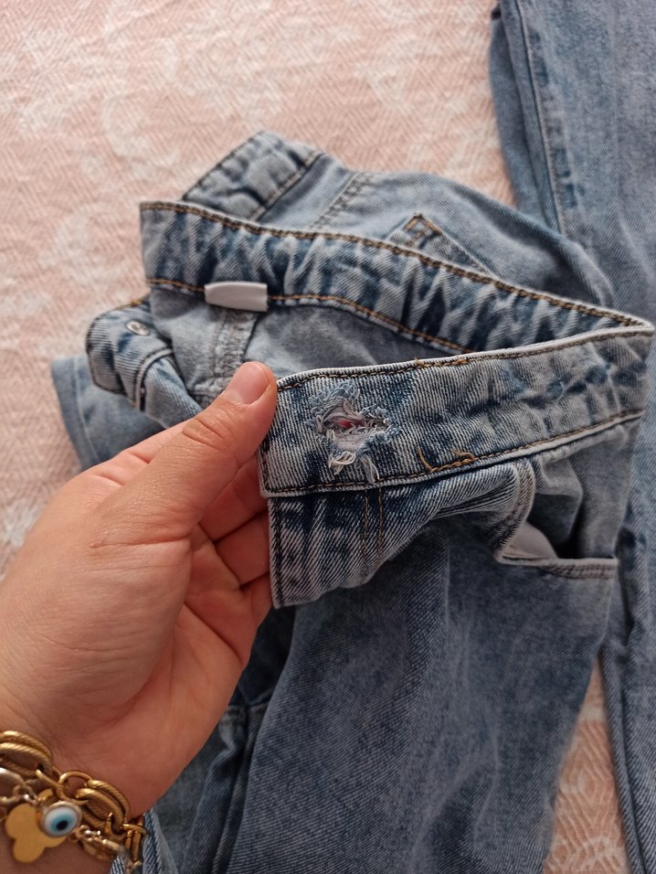 kız çocuk kot pantolon - Görsel 3