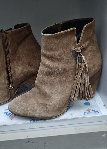 36 Beden camel Renk Bot,inci marka