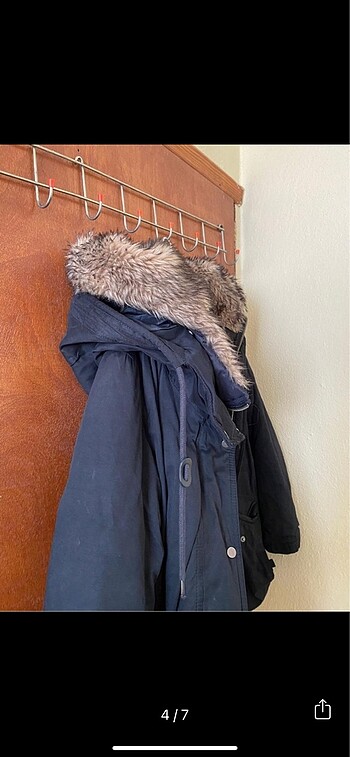 s Beden lacivert Renk Pull and bear parka