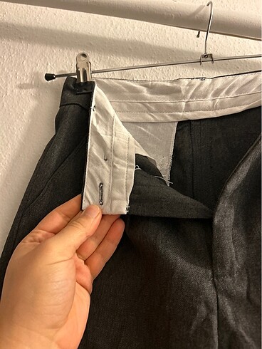 36 Beden gri Renk Pantolon