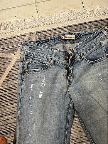 38 Beden Düşük bel kot pantolon