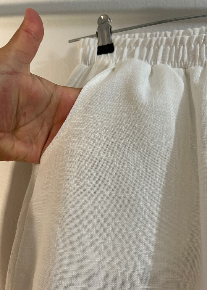 Keten pant. sıfır bu ürünün tüm bedenleri mevcuttur - Görsel 4