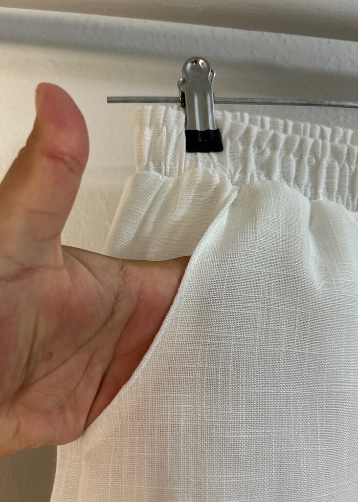 Keten pant. sıfır bu ürünün tüm bedenleri mevcuttur - Görsel 5