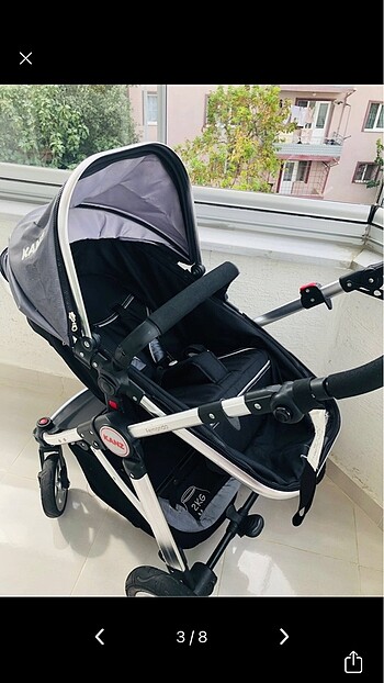 Kanz Kanz Çift yönlü bebek arabası