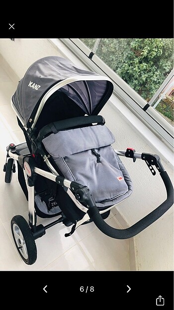9- 18 kg Beden Kanz Çift yönlü bebek arabası