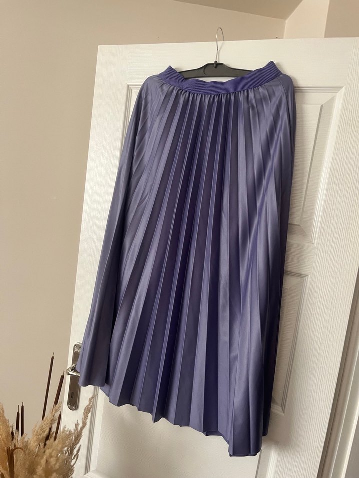 Gömlek pileli etek ikili takım - Görsel 5