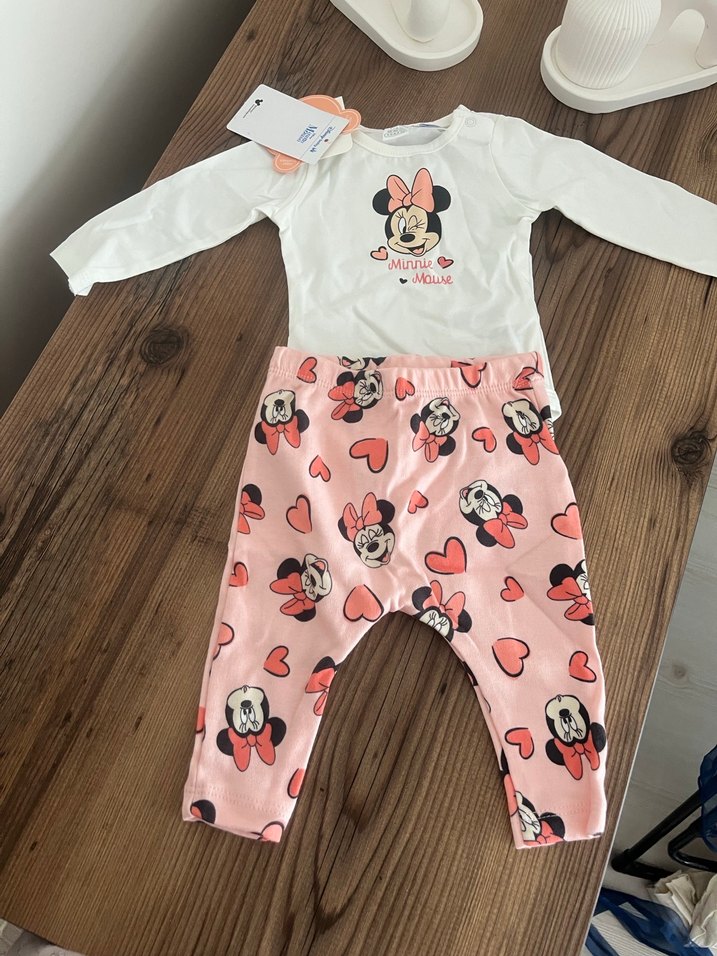 Bebek Kız Uzun Kollu Baskılı Takım - Görsel 3