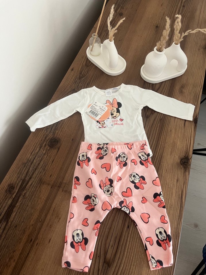 Bebek Kız Uzun Kollu Baskılı Takım - Görsel 2