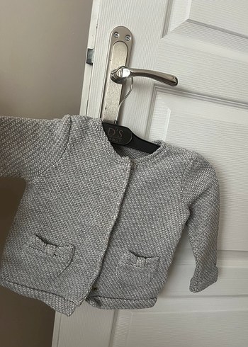 Gri Triko Ceket - Görsel 2