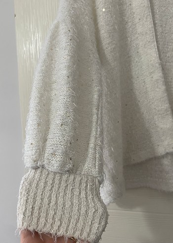 Uzun Kollu Bohem Kadın Hırka - Görsel 2