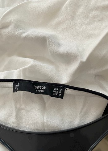 Beyaz Kısa Kollu V Yaka Gömlek - Görsel 3