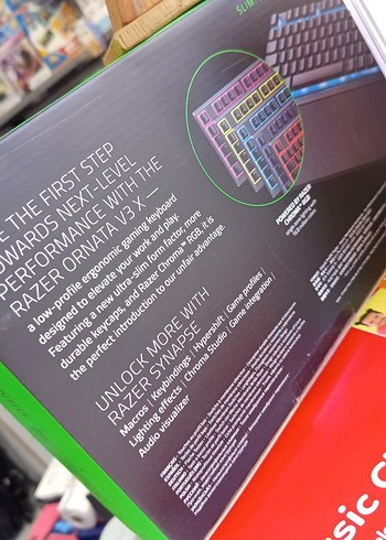 Beden Razer Ornata V3 X Mavi Mekanik Klavye