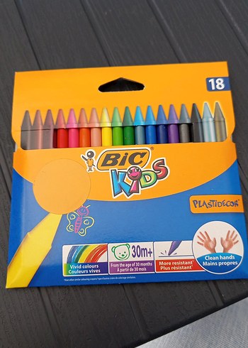 BIC Kids 18 Renk Pastel Boya Seti