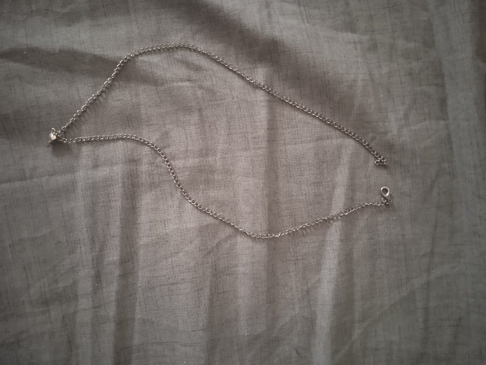 Gri İşlemeli Zincir Detaylı Kadın Vücut Zinciri - Görsel 2