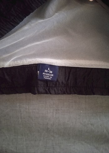 Siyah Erkek Midi Şort - Görsel 2