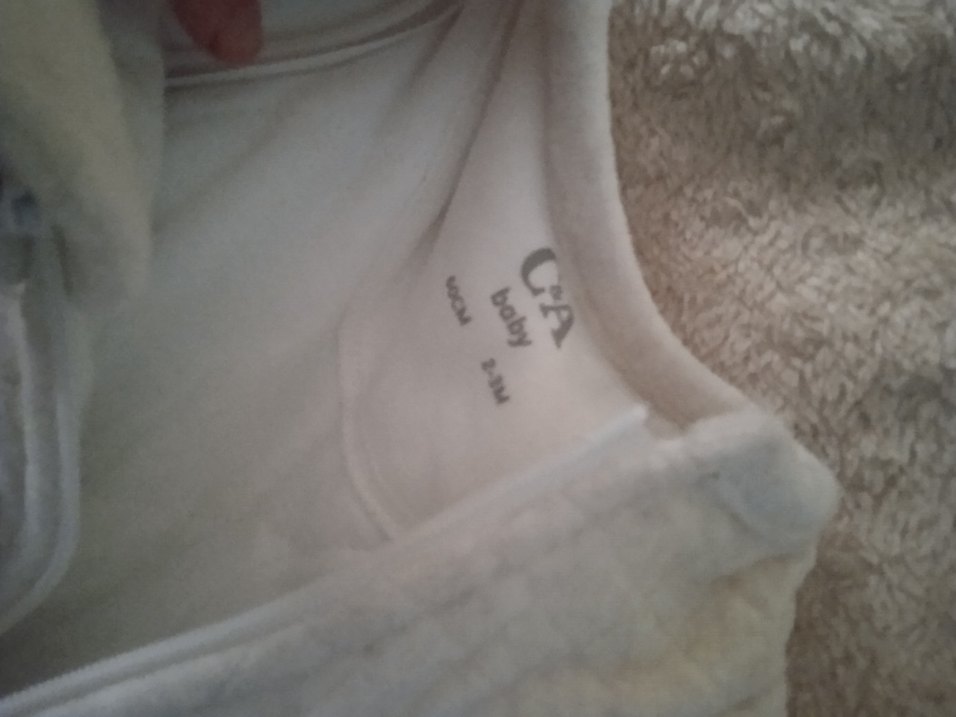 Beyaz Çocuk Uyku Tulumu - Görsel 3