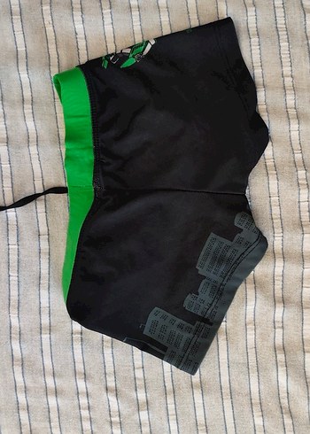 Erkek Çocuk Desenli Kolsuz Yeşil Mayo - Görsel 2