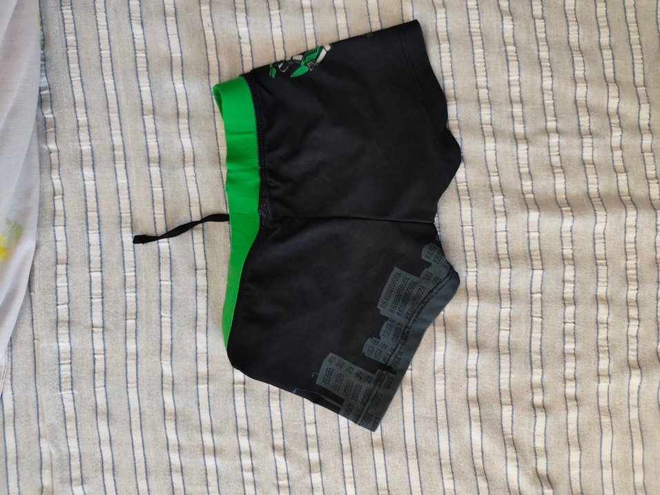 Erkek Çocuk Desenli Kolsuz Yeşil Mayo - Görsel 3