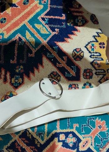 Kadın Çok Renkli Bohem Tokalı Kemer - Görsel 2