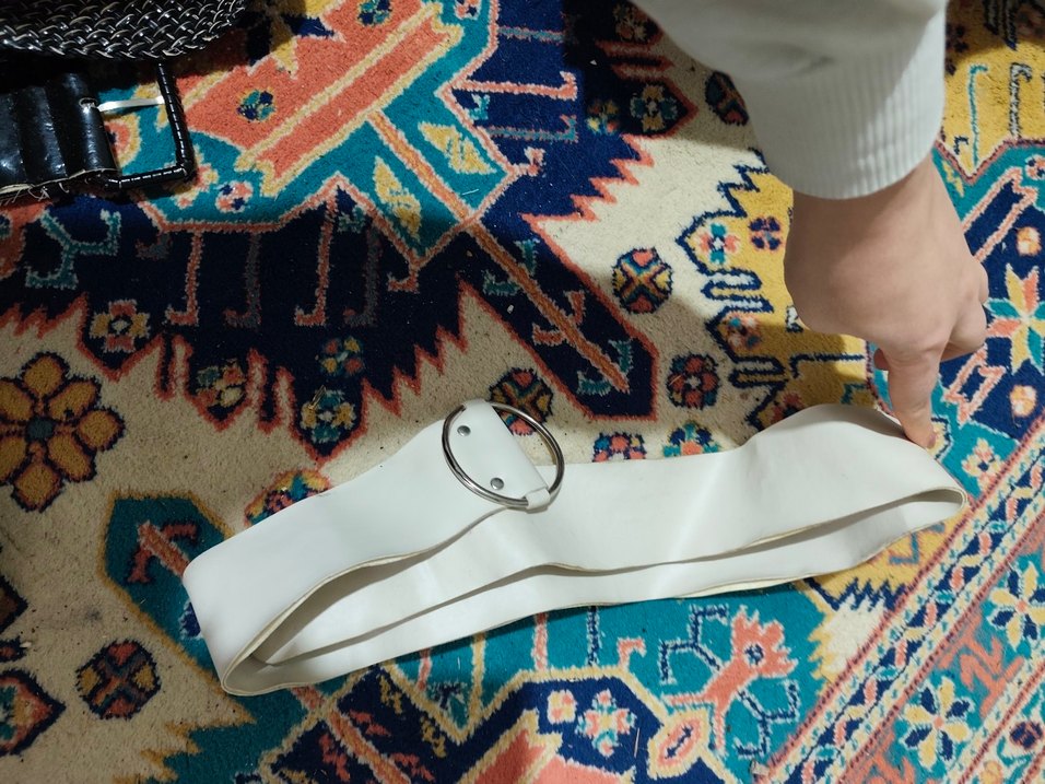 Kadın Çok Renkli Bohem Tokalı Kemer - Görsel 2