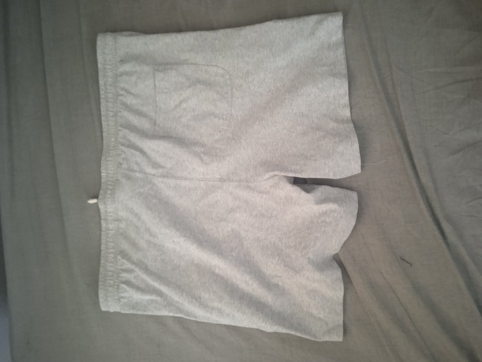 Gri Rahat Kesim Hamile Şortu - Görsel 2