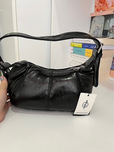  Beden siyah Renk Stradivarius kadın çanta
