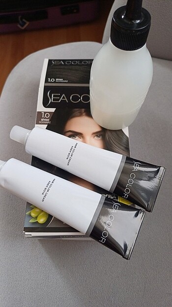 Sea color saç boyası  - Görsel 2