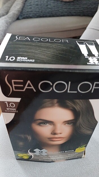 Sea color saç boyası  - Görsel 3