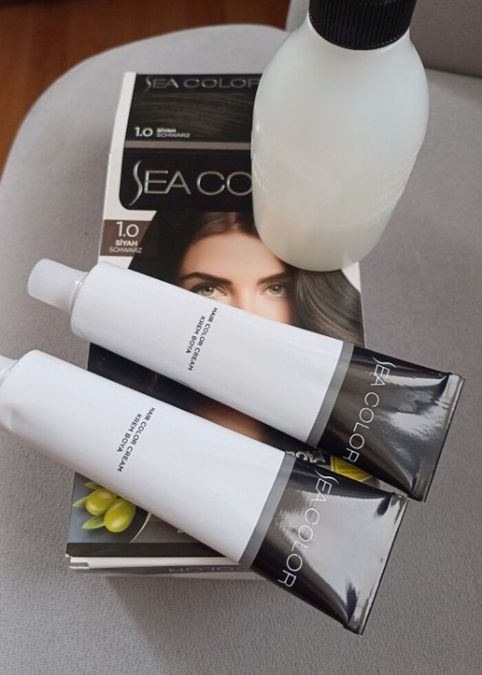 Sea color saç boyası  - Görsel 2