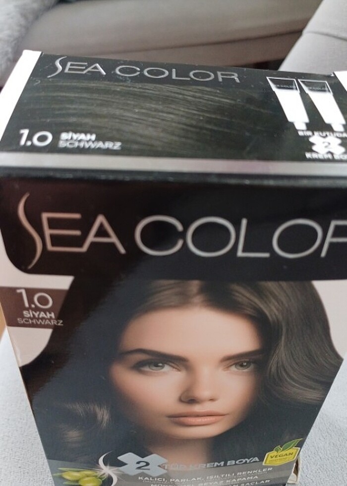 Sea color saç boyası  - Görsel 3