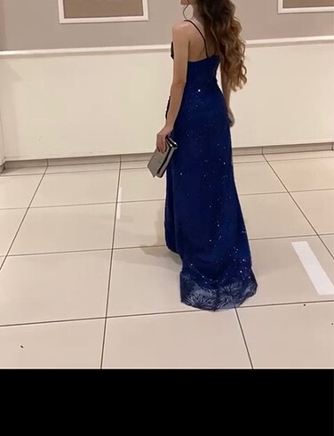 s Beden lacivert Renk Sax Mavisi Abiye