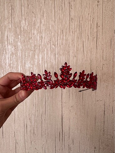 Beden kırmızı Renk Gelin tacı/kına tacı