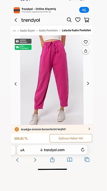 Fuşya Paçası Dikişli Şalvar Kesim Müslüm Pantolon