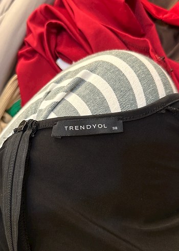 Siyah Avant-Garde Midi Bralet - Görsel 5