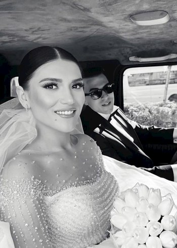 Modern Klasik Beyaz Prenses Gelinlik - Görsel 4